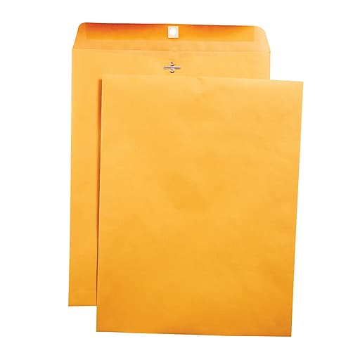 Brown paper Envelope  70 GSM   16mmX 12mm (Pack of 100)
